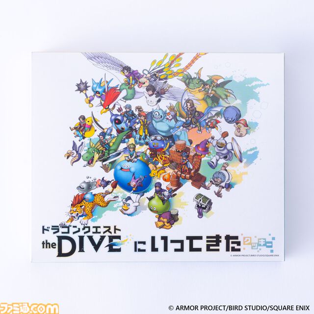『ドラクエ』40周年記念展では初代『ドラクエ』の開発資料や原画、楽譜を展示！ おどるほうせき巾着に入ったキャンディやゴーレム立体Tシャツなどオリジナルグッズも