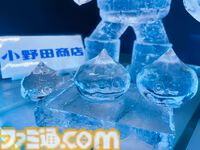 【ドラクエの日】老舗の製氷メーカーがアイスゴーレムとスライムの氷彫刻を作る。創業100年間を超える小野田商店が『ドラゴンクエスト』40周年をお祝い