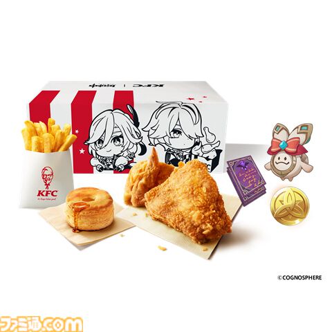 【原神×KFC】コラボパックが6月10より販売開始。アルハイゼンとカーヴェが描かれた特別デザインに注目。限定タペストリーが当たるキャンペーンも実施
