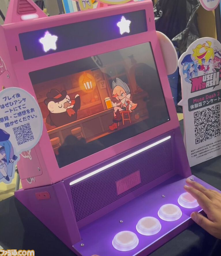『MUSE DASH 2』はシリーズのよさを残しつつ『リズ天』ライクのミニゲームにも挑戦。マルチ要素も追加しアーケード筐体も展開予定？ 先行プレイ＆開発者インタビュー