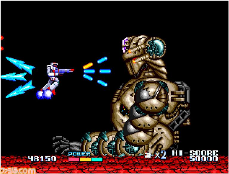 【アケアカ2】『戦え!ビッグファイター』が5月28日配信決定。戦闘機とロボットを切り替えて戦うシューティング。ボタン配置変更や連射設定など便利機能を搭載