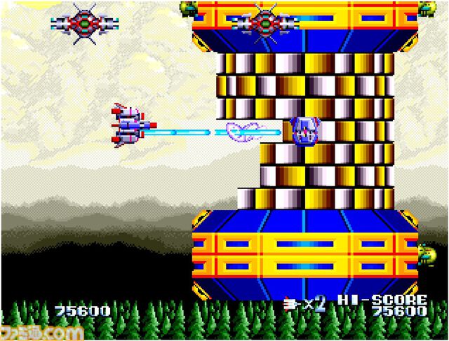 【アケアカ2】『戦え!ビッグファイター』が5月28日配信決定。戦闘機とロボットを切り替えて戦うシューティング。ボタン配置変更や連射設定など便利機能を搭載