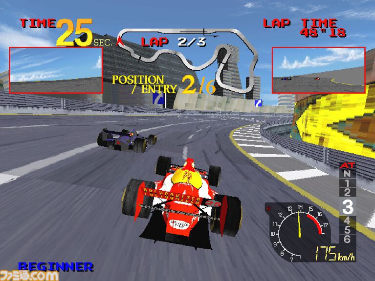 【アケアカ】『エースドライバー』が5月28日に配信開始。1994年にナムコから発売されたレースゲーム