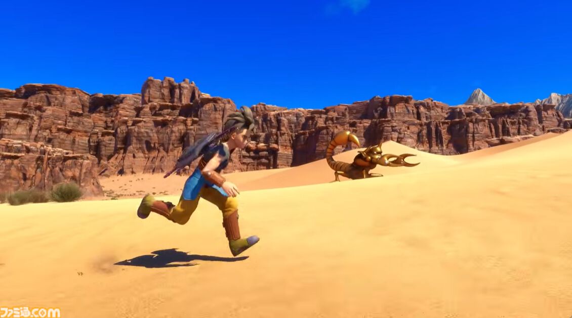 ドラゴンクエスト12』はオープンワールドなのか!? 初公開の映像では広大な世界を走り回る主人公が映し出される【ドラゴンクエストからのお知らせ】