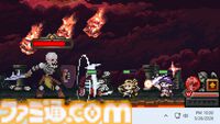 『タスクバーヒーロー』PCのタスクバーに常駐させて自動で戦わせる放置系RPG。発売後1日で200件以上のレビューで“非常に好評”を獲得