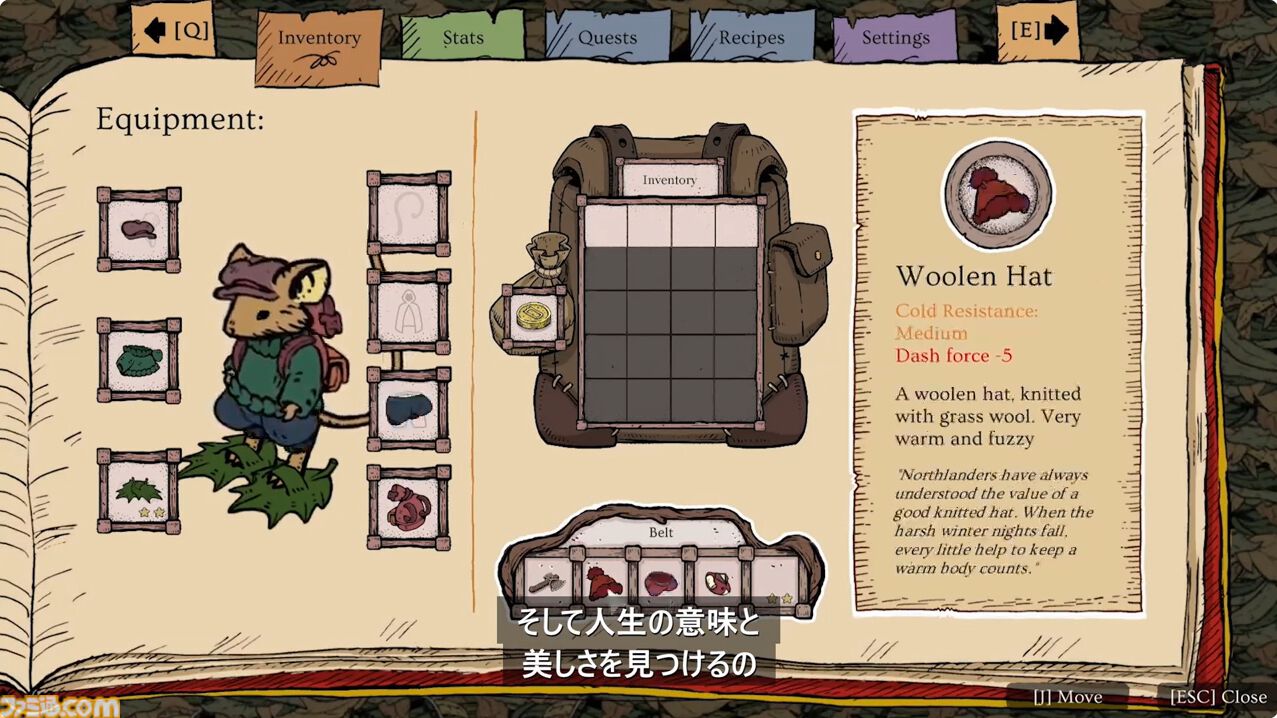 故郷をなくしたネズミが冬を生き抜くサバイバルゲーム『Winter Burrow』が発表。2025年前半発売で、Game Passにも対応【Xbox Games Showcase】