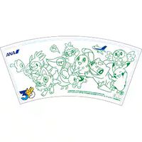 【ポケモン】ANAのポケモンジェット“赤・緑”のデザインが公開。ほのお・くさタイプのパートナーポケモンたちが勢ぞろい。ポムケンやハブロウの姿も
