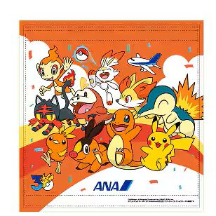 【ポケモン】ANAのポケモンジェット“赤・緑”のデザインが公開。ほのお・くさタイプのパートナーポケモンたちが勢ぞろい。ポムケンやハブロウの姿も