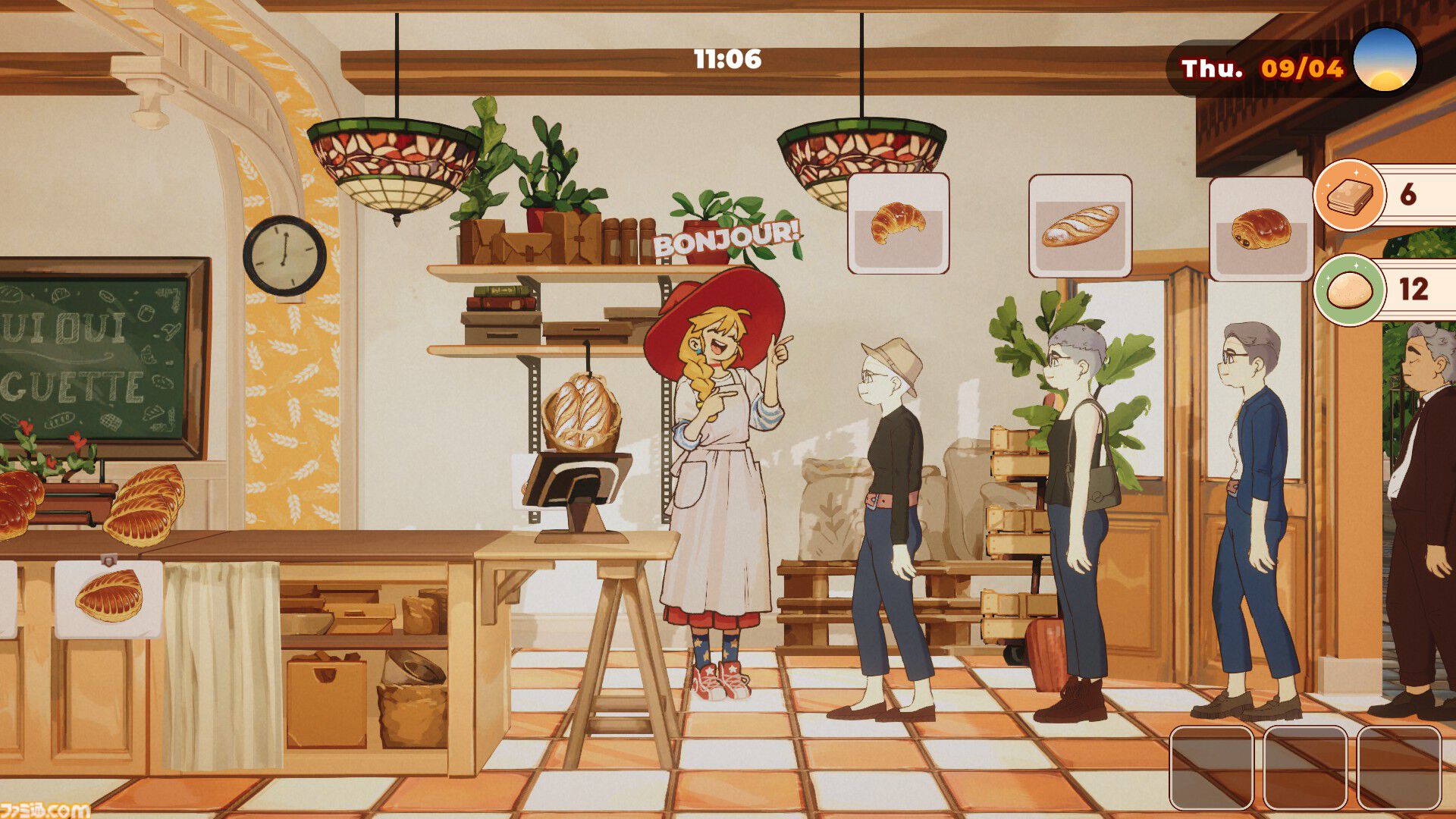 『The Witch's Bakery』パリで“魔法のパン屋さん”を経営するほのぼのアドベンチャーが8月発売。ジブリ作曲家が幻想的で優美な楽曲を提供