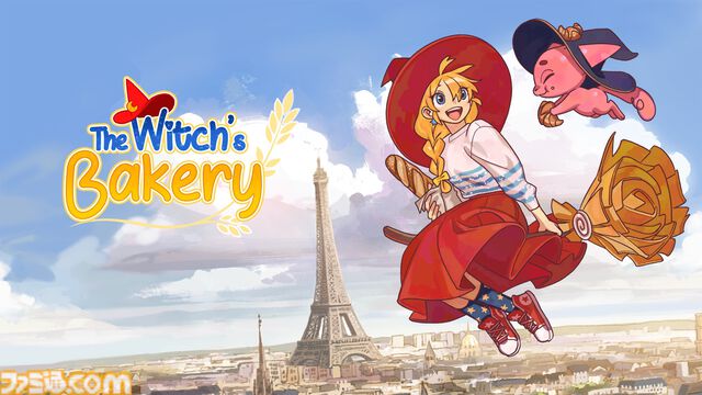 『The Witch's Bakery』パリで“魔法のパン屋さん”を経営するほのぼのアドベンチャーが8月発売。ジブリ作曲家が幻想的で優美な楽曲を提供