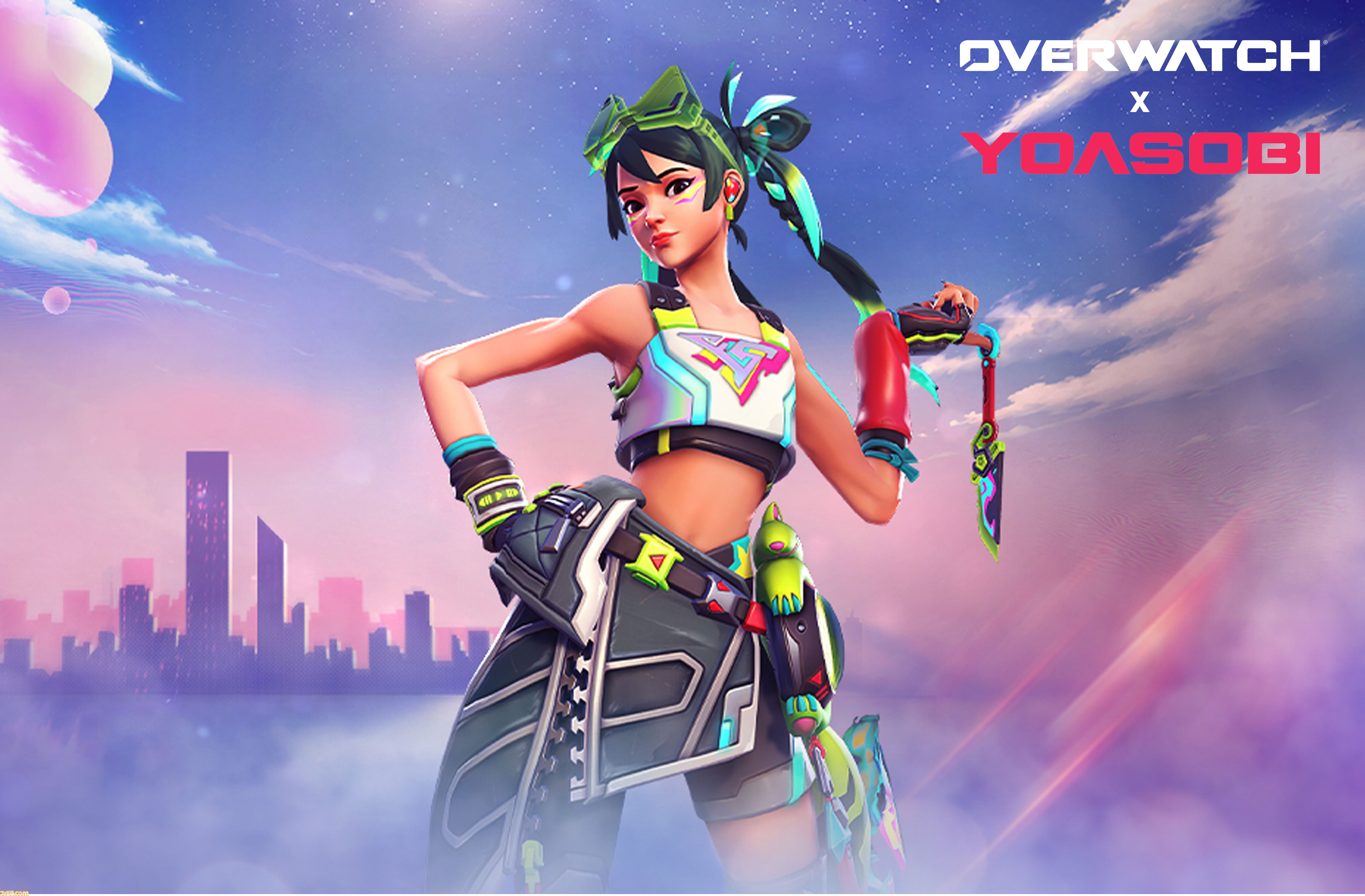 オーバーウォッチ　Overwatch まとめ売り ゲンジ キリコ Dva オーバーウォッチ』YOASOBIとのコラボイベントが7月1日より開催