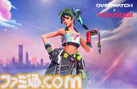 『オーバーウォッチ』YOASOBIとのコラボイベントが7月1日より開催。コラボスキンのほか、ゲンジの短編小説から着想を得た新楽曲も登場