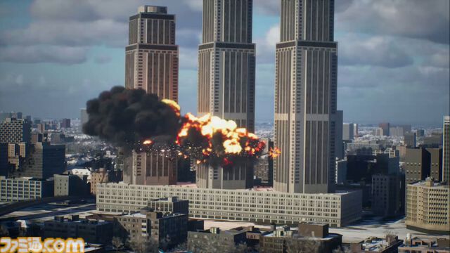 『エースコンバット8』レビュー。陸上戦艦がビルをなぎ倒す様子はもはや怪獣映画。雲海での空戦で“深化”を確実に体感。トンネルくぐりも確認できた体験会リポート