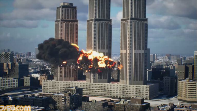『エースコンバット8』レビュー。陸上戦艦がビルをなぎ倒す様子はもはや怪獣映画。雲海での空戦で“深化”を確実に体感。トンネルくぐりも確認できた体験会リポート