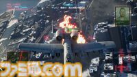 『エースコンバット8』レビュー。陸上戦艦がビルをなぎ倒す様子はもはや怪獣映画。雲海での空戦で“深化”を確実に体感。トンネルくぐりも確認できた体験会リポート