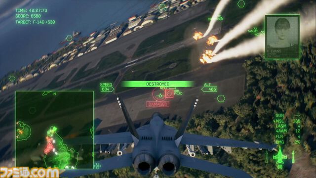 『エースコンバット8』レビュー。陸上戦艦がビルをなぎ倒す様子はもはや怪獣映画。雲海での空戦で“深化”を確実に体感。トンネルくぐりも確認できた体験会リポート