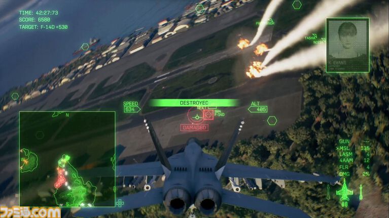 『エースコンバット8』レビュー。陸上戦艦がビルをなぎ倒す様子はもはや怪獣映画。雲海での空戦で“深化”を確実に体感。トンネルくぐりも確認できた体験会リポート