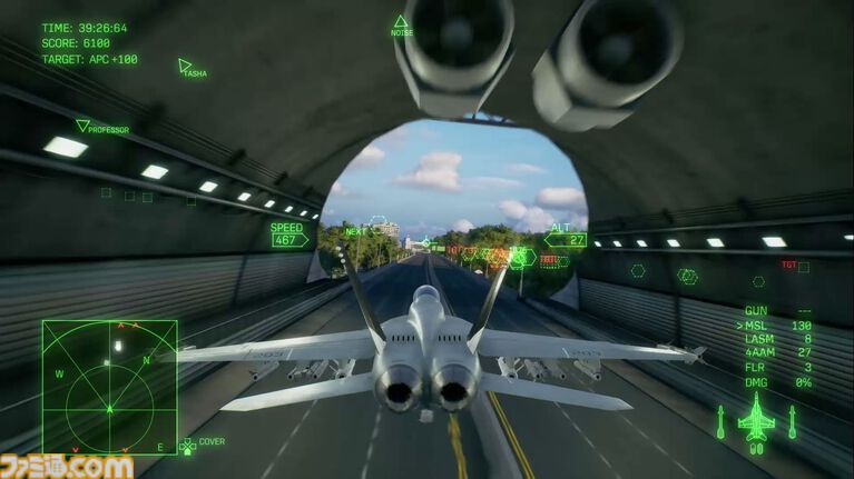 『エースコンバット8』レビュー。陸上戦艦がビルをなぎ倒す様子はもはや怪獣映画。雲海での空戦で“深化”を確実に体感。トンネルくぐりも確認できた体験会リポート