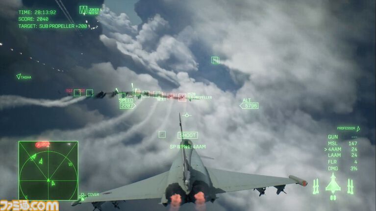 『エースコンバット8』レビュー。陸上戦艦がビルをなぎ倒す様子はもはや怪獣映画。雲海での空戦で“深化”を確実に体感。トンネルくぐりも確認できた体験会リポート