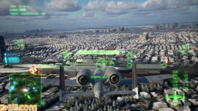 『エースコンバット8』レビュー。陸上戦艦がビルをなぎ倒す様子はもはや怪獣映画。雲海での空戦で“深化”を確実に体感。トンネルくぐりも確認できた体験会リポート