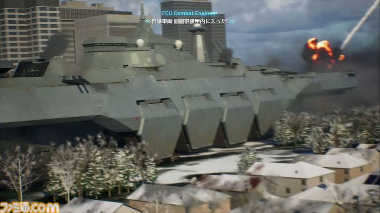 『エースコンバット8』レビュー。陸上戦艦がビルをなぎ倒す様子はもはや怪獣映画。雲海での空戦で“深化”を確実に体感。トンネルくぐりも確認できた体験会リポート