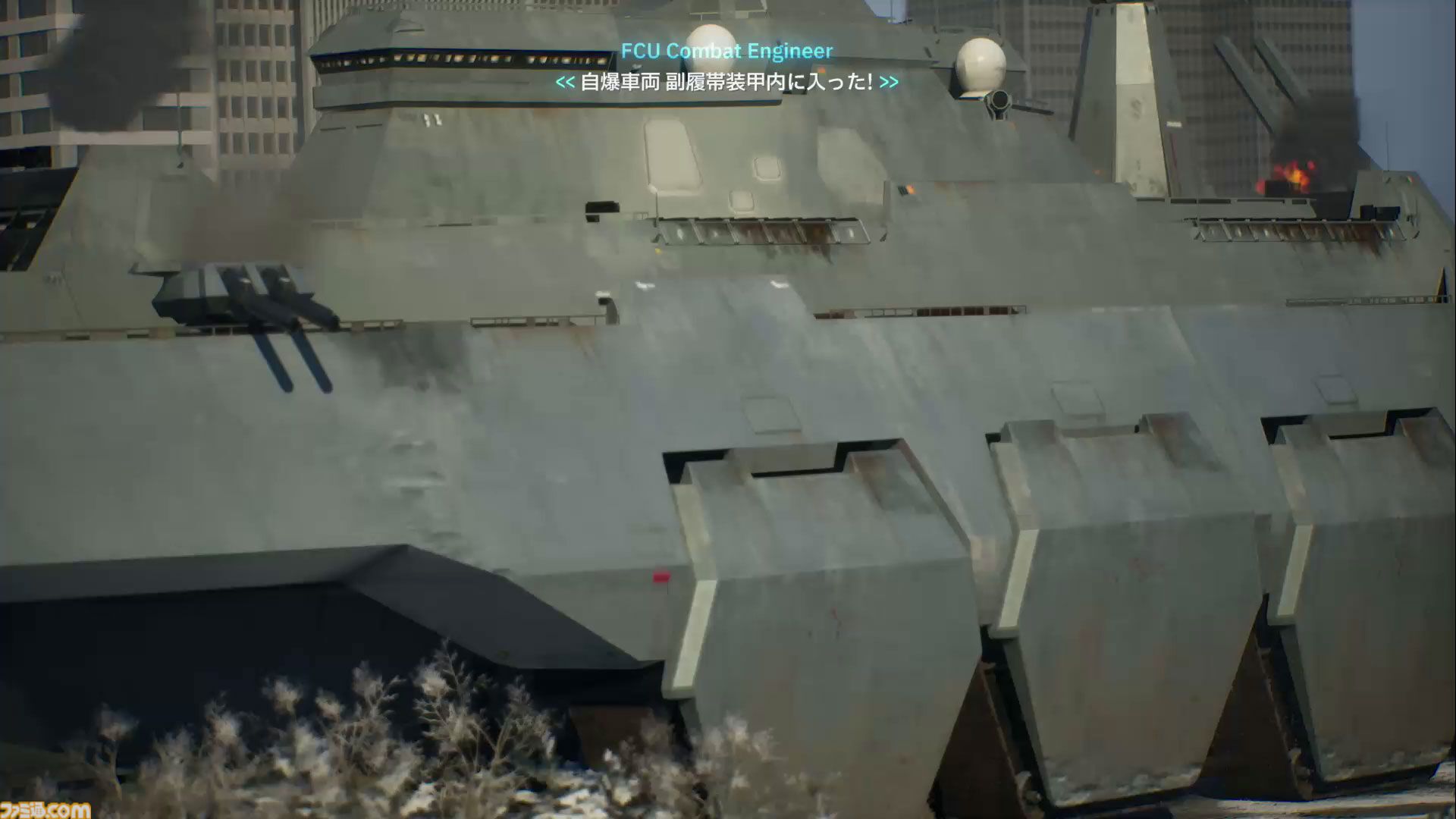 『エースコンバット8』レビュー。陸上戦艦がビルをなぎ倒す様子はもはや怪獣映画。雲海での空戦で“深化”を確実に体感。トンネルくぐりも確認できた体験会リポート