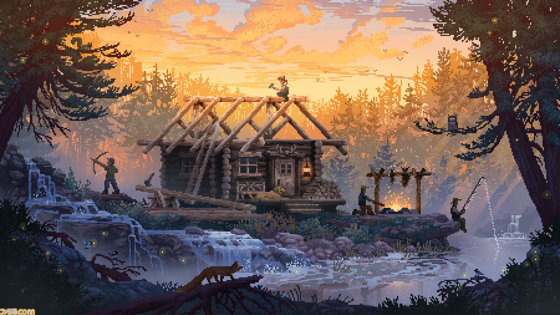 4人で遊べるまったり癒やし系サバイバル『Wild n Chill』Steamでストアページ公開。リラックス系フィッシングゲーム『Cast n Chill』開発チームの新作