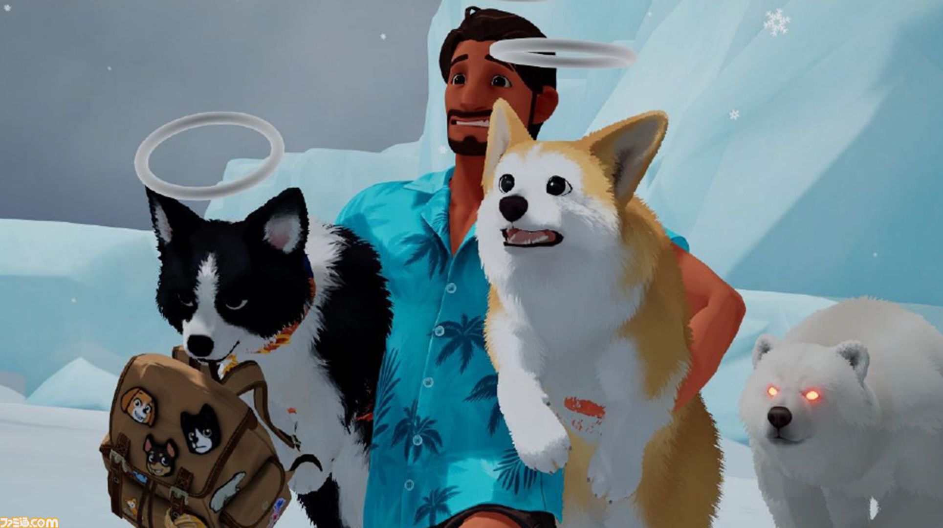 『My Little Puppy』コーギーが天国で飼い主と再会するアドベンチャー、Switch/PS5のDL版が発売。恐竜コスチュームやスカーフなど限定特典アイテムを収録
