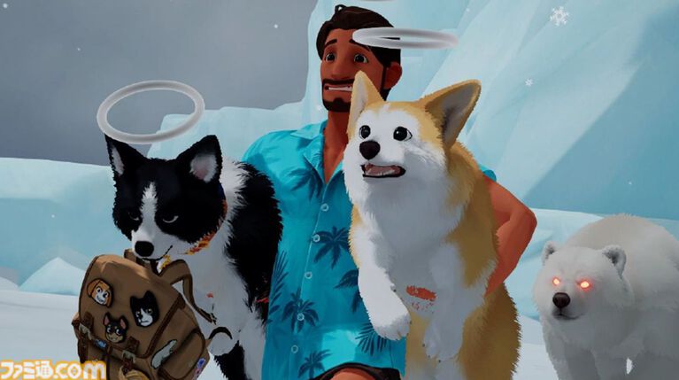 『My Little Puppy』コーギーが天国で飼い主と再会するアドベンチャー、Switch/PS5のDL版が発売。恐竜コスチュームやスカーフなど限定特典アイテムを収録