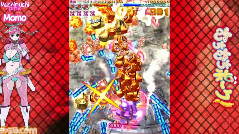 『むちむちポーク!&ピンクスゥイーツ Boosted』ケイブの弾幕シューティング2作のカップリングタイトルが10月1日発売。新規アレンジBGMも収録