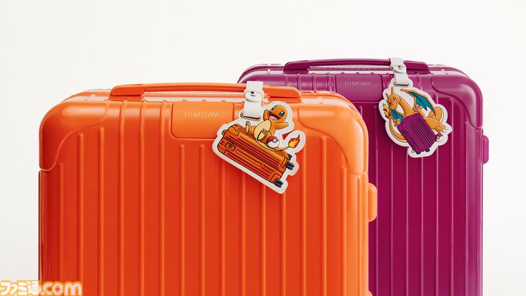 【ポケモン】ピカチュウやリザードンの日本限定チャームが登場。RIMOWAのスーツケースを彩るステッカーやモンスターボール風ホイールもラインアップ
