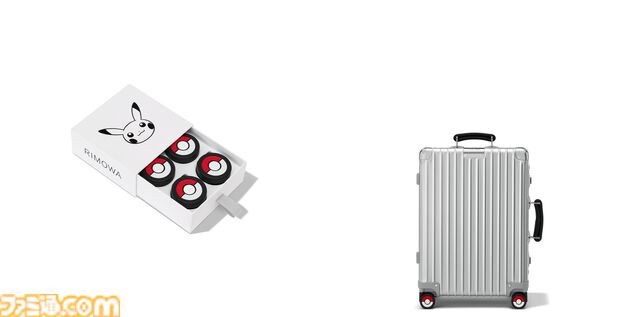 【ポケモン】ピカチュウやリザードンの日本限定チャームが登場。RIMOWAのスーツケースを彩るステッカーやモンスターボール風ホイールもラインアップ