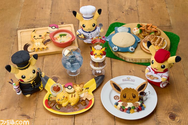 【ポケモンカフェ】ピカチュウとパフェ作りを楽しめるショーが6月17日より開催。イーブイ、ミミッキュなどをモチーフにした新メニューも登場