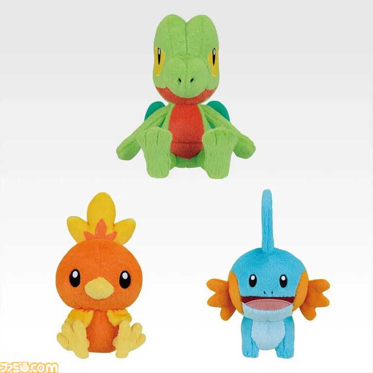 一番くじ『ポケモン』30周年記念の第1弾が本日(5/30)発売。カントーからシンオウまでの“旅立ちの3匹”のぬいぐるみで思い出に浸りたい
