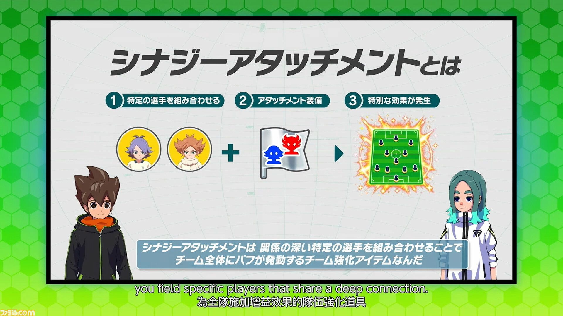 『イナズマイレブン 英雄たちのヴィクトリーロード』さらなる新システム“ビルドチャージ”や“シナジーアタッチメント”を導入【イナダイ】