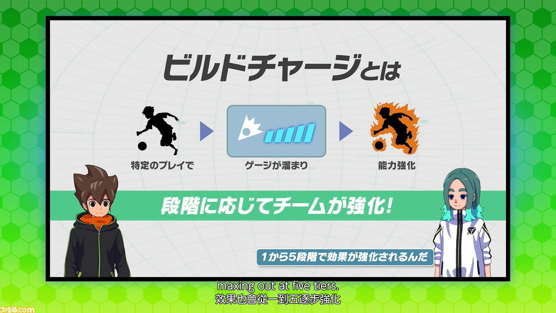 『イナズマイレブン 英雄たちのヴィクトリーロード』さらなる新システム“ビルドチャージ”や“シナジーアタッチメント”を導入【イナダイ】