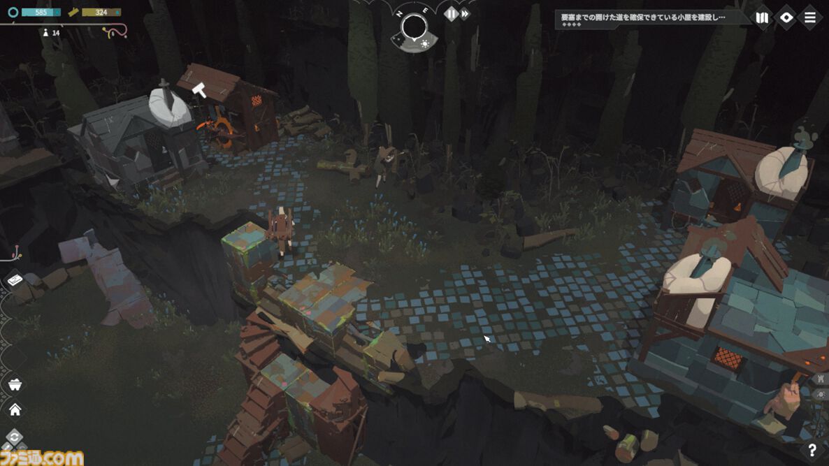 『Cataclismo カタクリズモ』堅牢な砦を建築、人類を脅かす“霧魔”の大群を迎え撃つ戦術シミュレーション。1490円（50％オフ）で購入できるセール中【とっておきインディー】