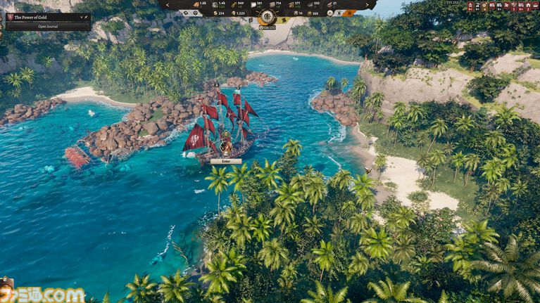 『Corsair Cove コルセア・コーヴ』“海賊のアジト”建設・街づくりシミュレーションが7月31日発売。大海原への冒険でさらなる拡充も