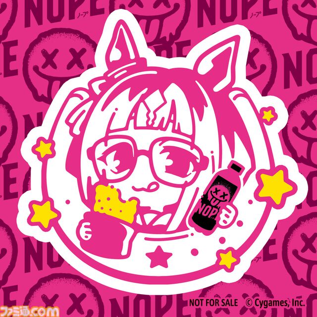 『ウマ娘』ファミマキャンペーンが明日（6/2）スタート。NOPE購入でカレンチャン、トランセンド、キセキ、ルーラーシップの限定ステッカーもらえる
