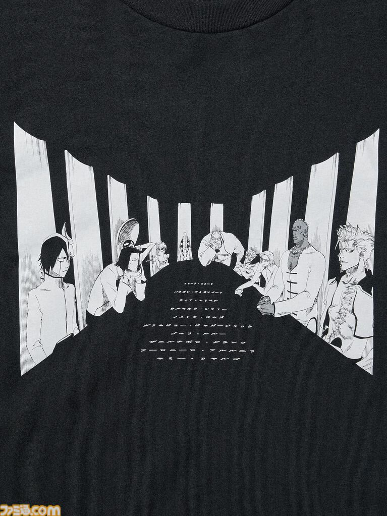 『ブリーチ』のエスパーダ会議シーン、『遊戯王』遊戯やトゥーン・ワールドがTシャツに。ユニクロ×集英社コラボ第3弾デザインが公開