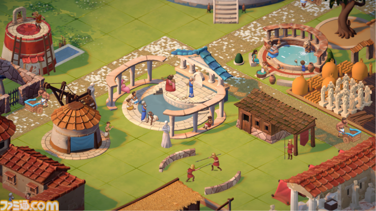 古代ギリシャ世界の都市運営シム『Theos: Cities of Myth』