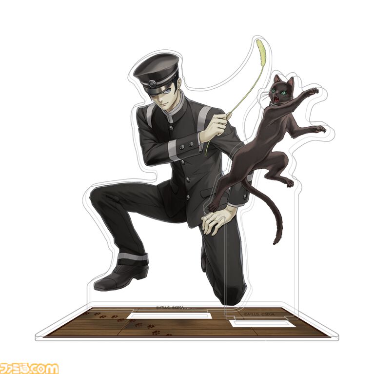 【ライドウ リマスター】ゴウトの自立式ぬいぐるみ、ライドウ&雷堂の描きおろしグッズ発表。1周年記念のポップアップストア開催