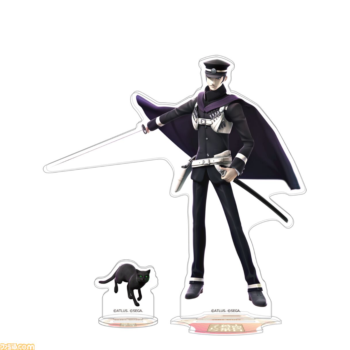 【ライドウ リマスター】ゴウトの自立式ぬいぐるみ、ライドウ＆雷堂の描きおろしグッズ発表。1周年記念のポップアップストア開催