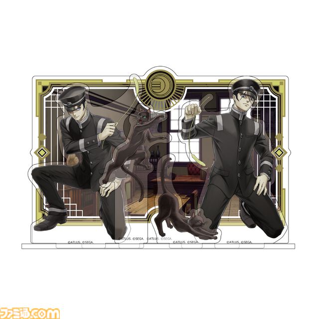【ライドウ リマスター】ゴウトの自立式ぬいぐるみ、ライドウ＆雷堂の描きおろしグッズ発表。1周年記念のポップアップストア開催