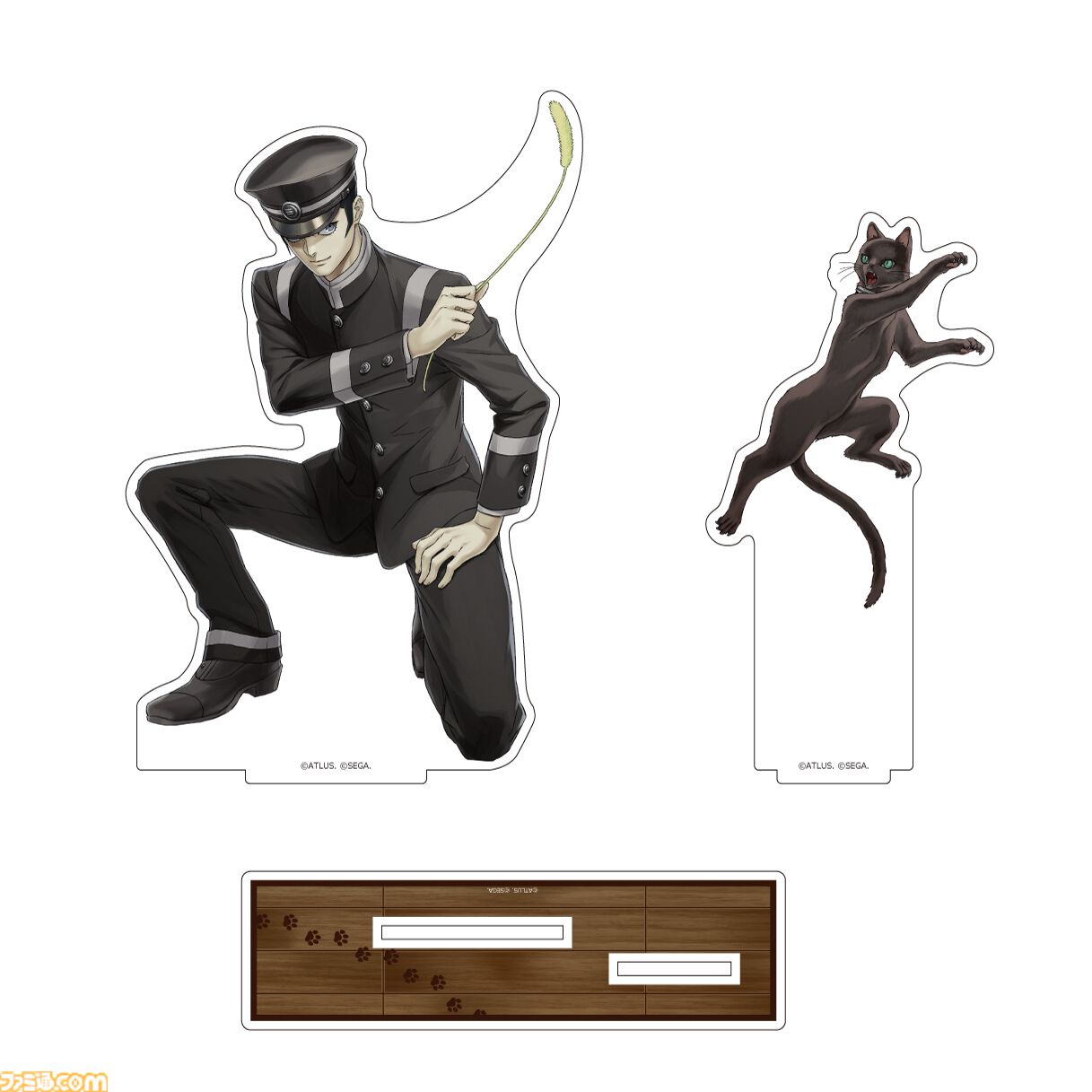 【ライドウ リマスター】ゴウトの自立式ぬいぐるみ、ライドウ＆雷堂の描きおろしグッズ発表。1周年記念のポップアップストア開催