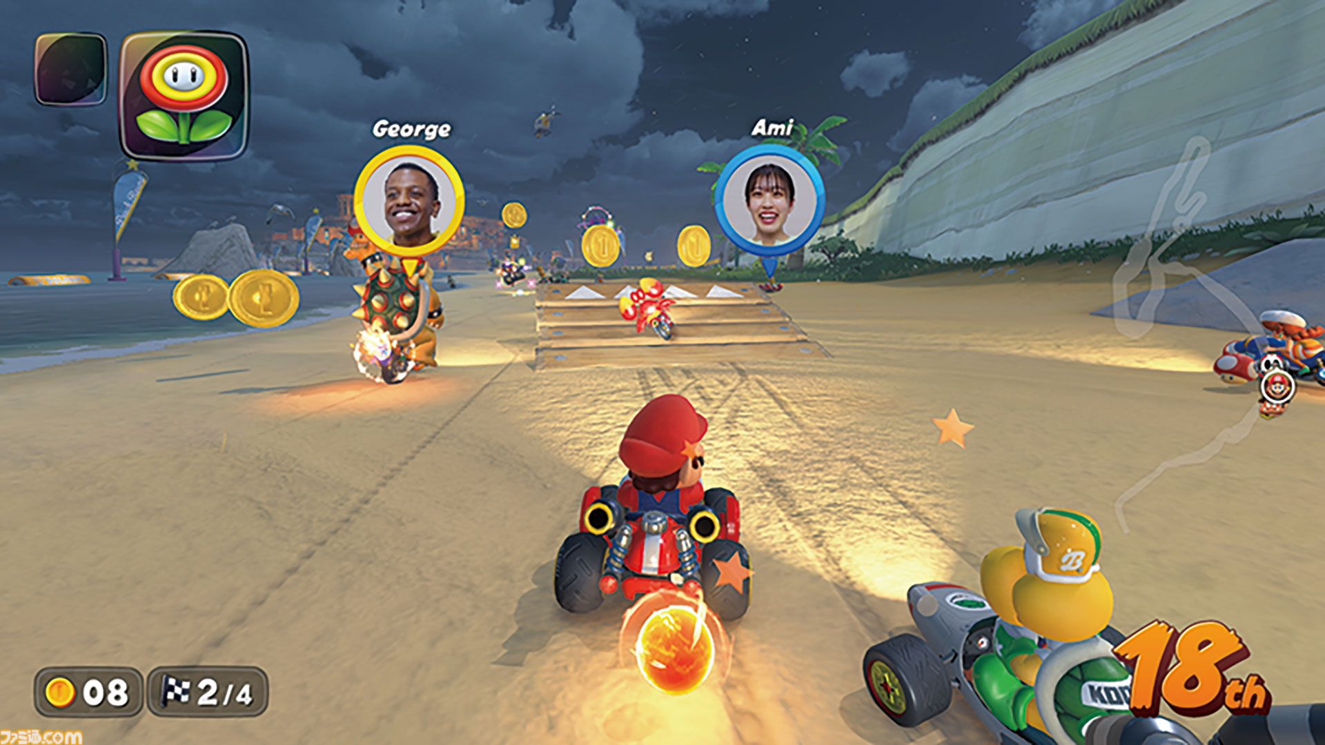 マリオカート ワールド』1周年。草原や街、海、火山……すべてがつながっ