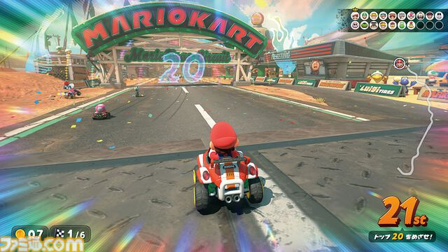 『マリオカート ワールド』1周年。草原や街、海、火山……すべてがつながった世界でくり広げられるレースに大興奮！【今日は何の日？】