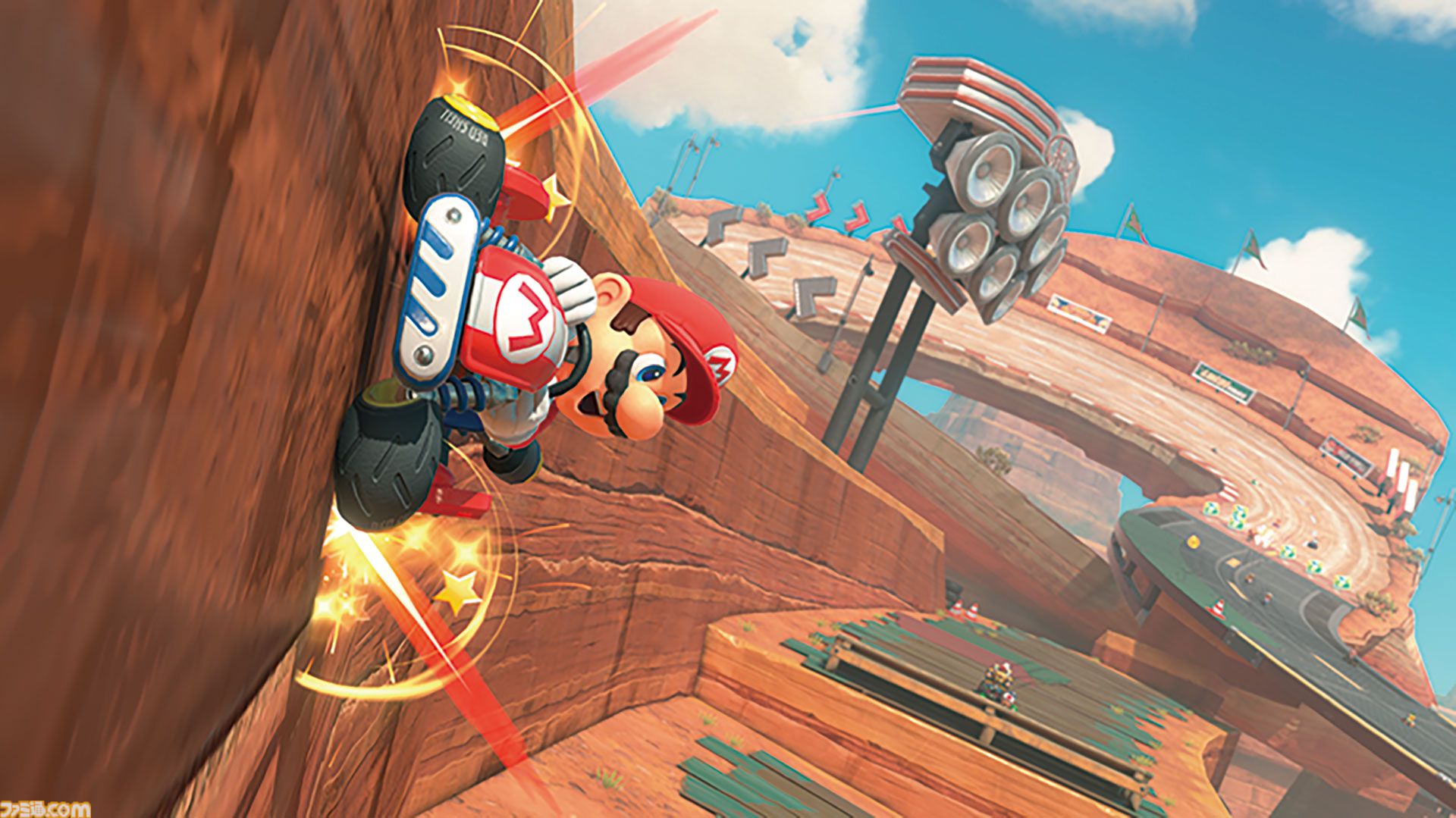 マリオカート ワールド』1周年。草原や街、海、火山……すべてがつながっ
