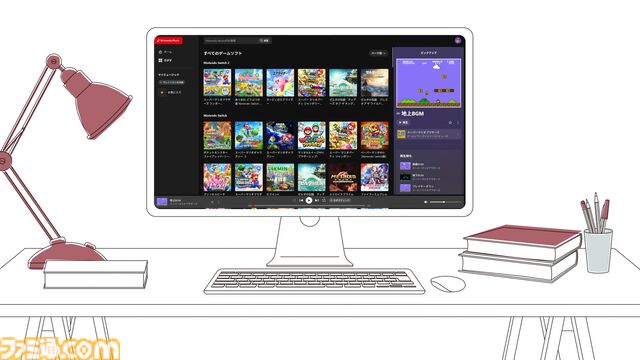 “ニンテンドーミュージック”がPCブラウザやタブレットに対応。Android Auto、Apple CarPlayにも対応し、車の中でもゲーム音楽が楽しめるように
