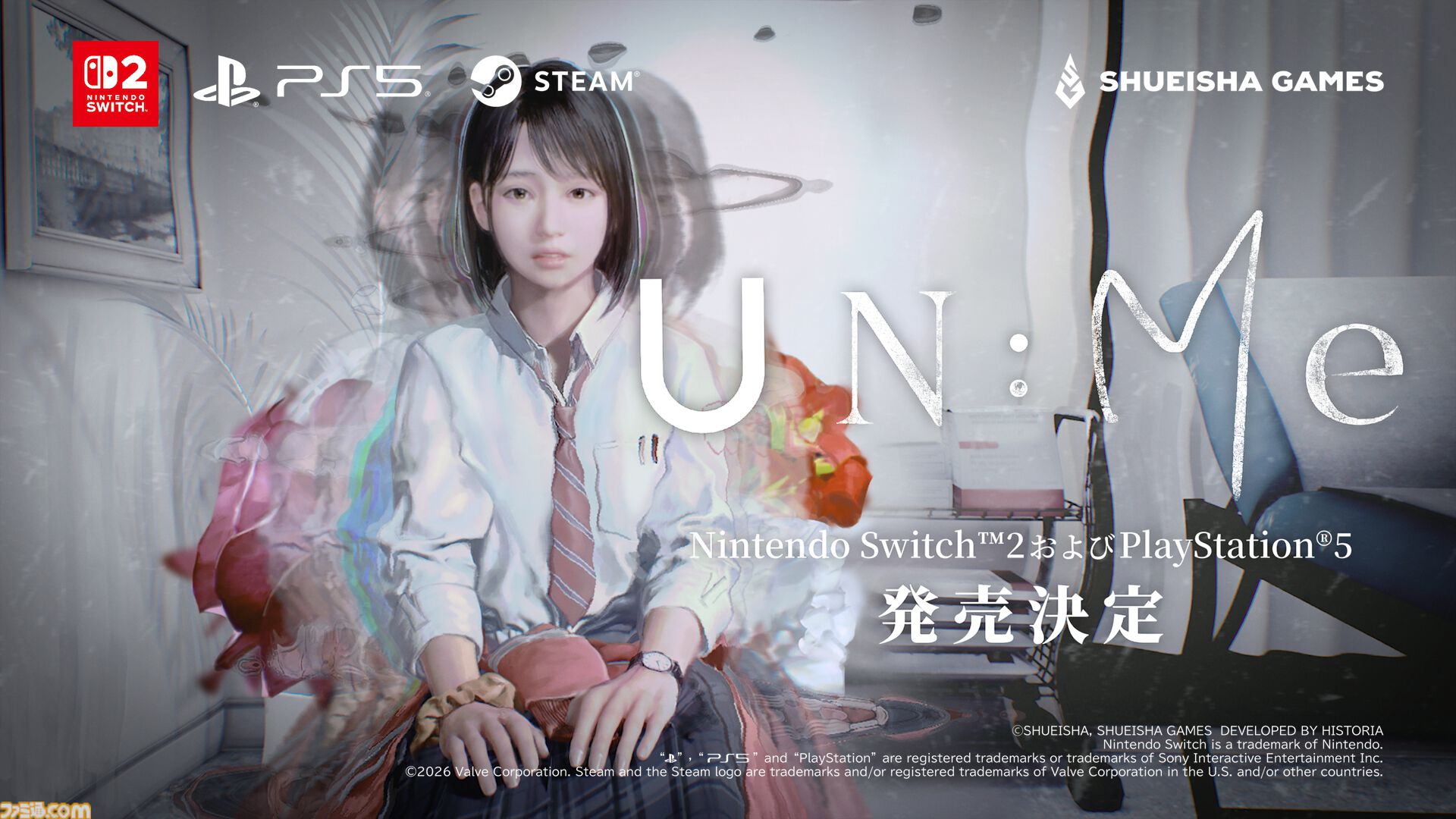 『UN:Me』集英社ゲームズが贈るソウル・トリアージADVがSwitch2とPS5でも発売決定。魂との対話シーンが見られる新トレーラーも公開